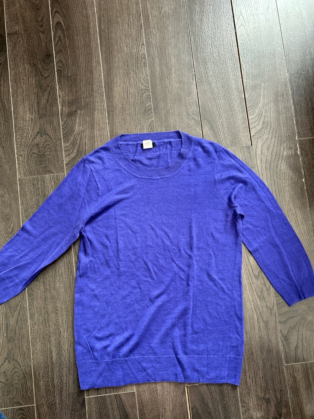 J. Crew Crewneck Sweater in Royal Blue